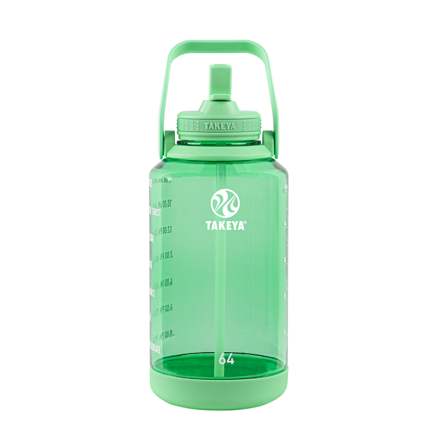 tritan-motivational-water-bottle-with-straw-lid-b5 54101-Tritan-Straw-Motivational-64-PistactioGreen-front.png
