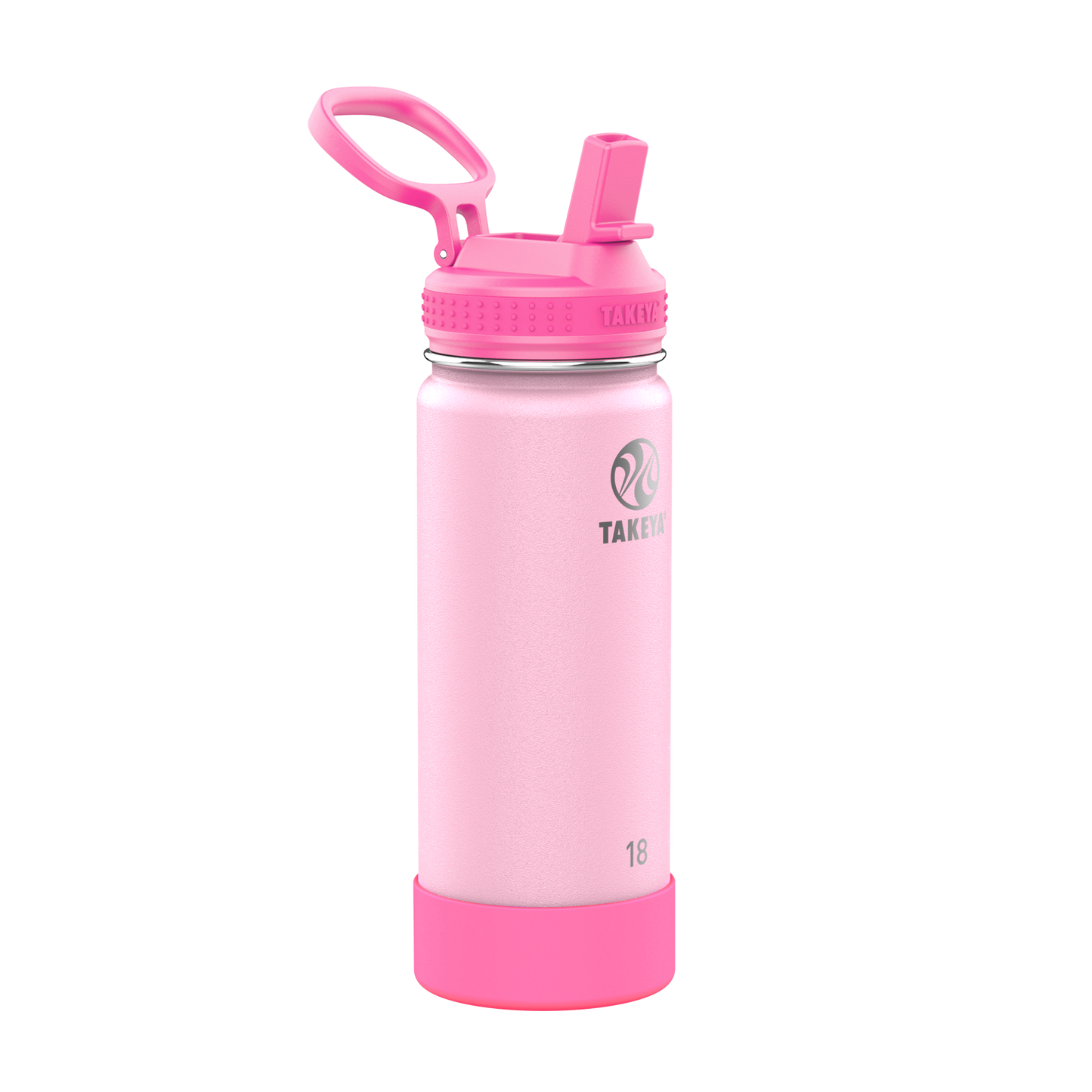 actives-kids-glow-in-the-dark-water-bottle-with-straw-lid-y7 51076-Actives-Kids-Straw-18-GID-SummerGlowPink-angle.png