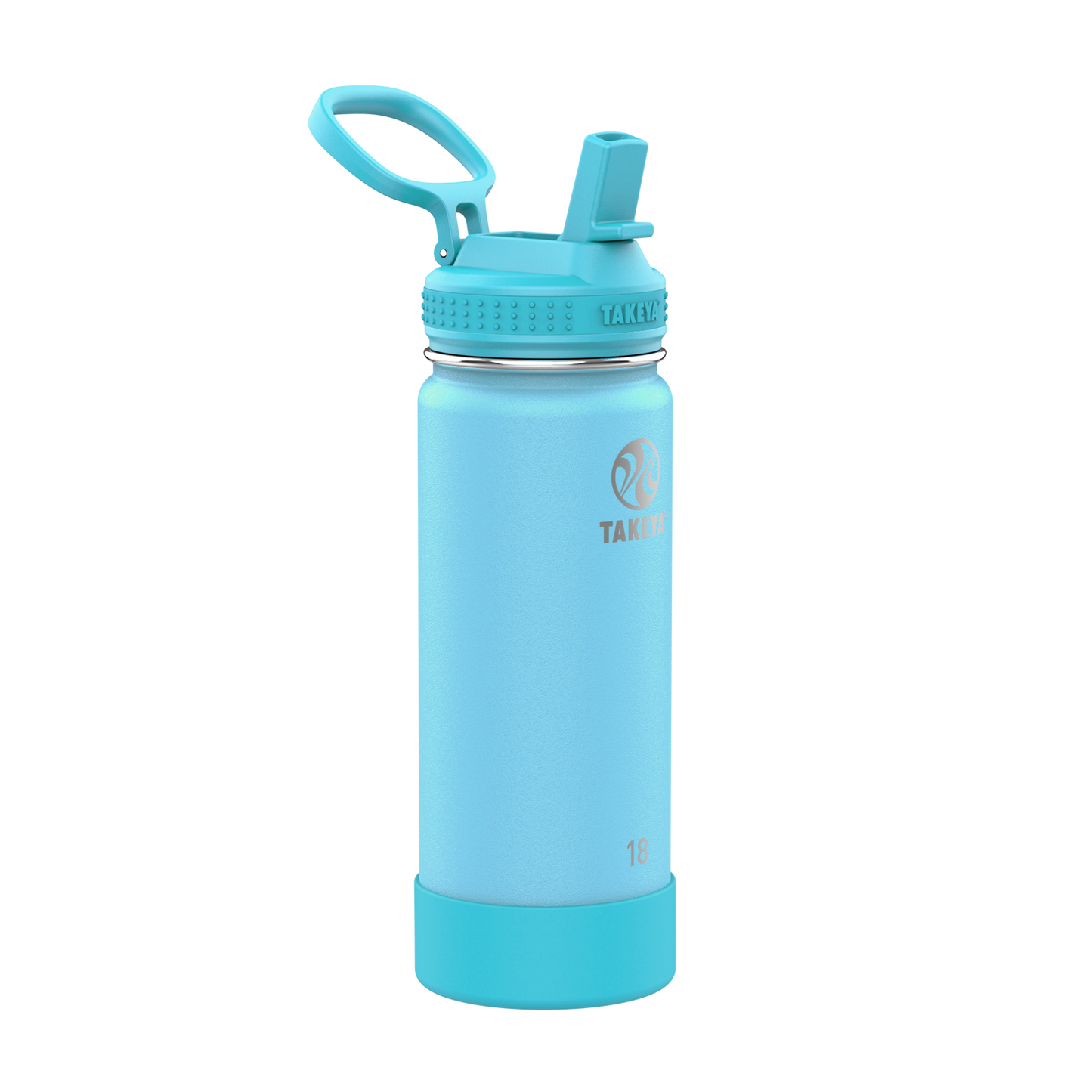 actives-kids-glow-in-the-dark-water-bottle-with-straw-lid-x0 51077-Actives-Kids-Straw-18-GID-GlowWormBlue-angle.png