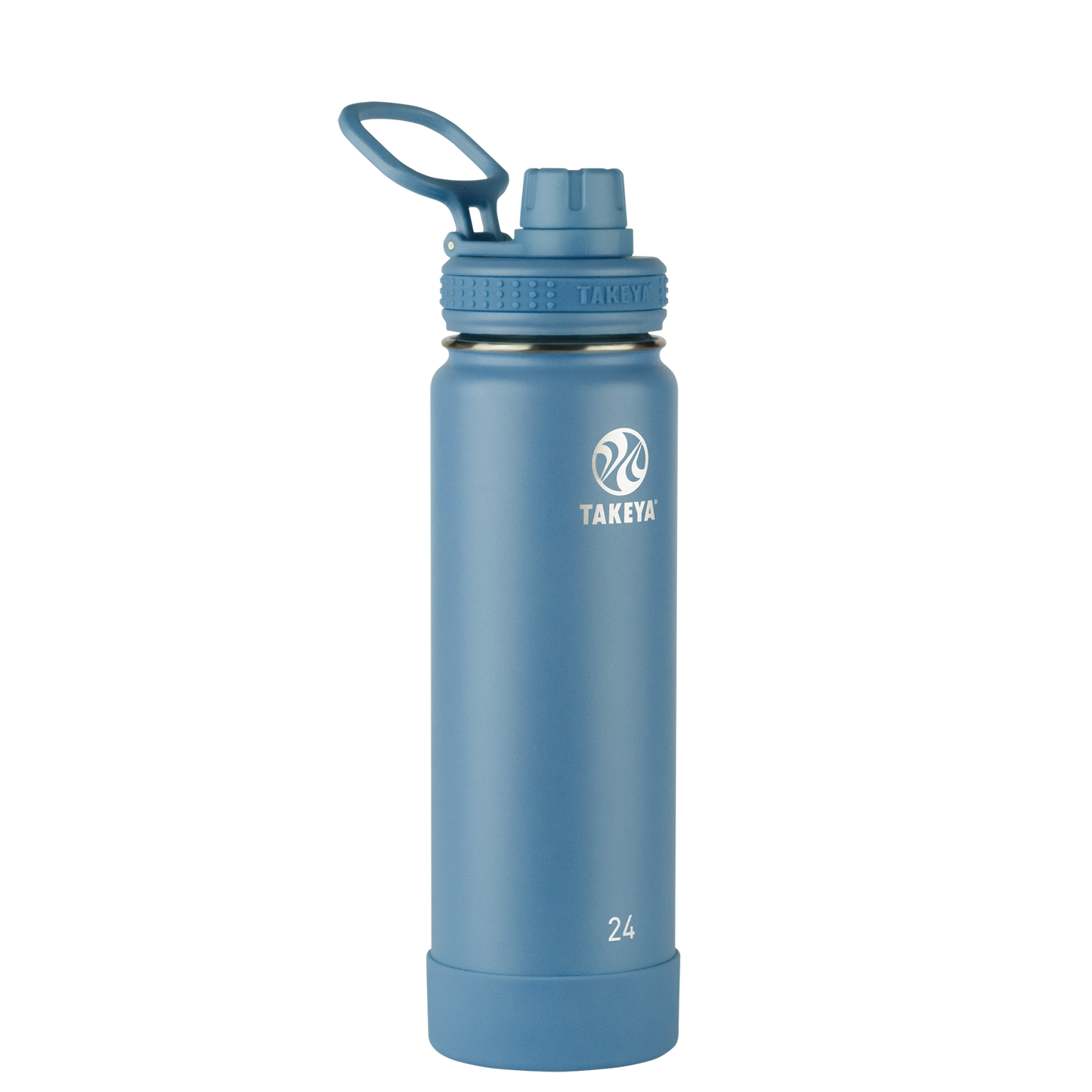 actives-water-bottle-with-spout-lid-u6 51216-Actives-Spout-24-Bluestone-angle.png