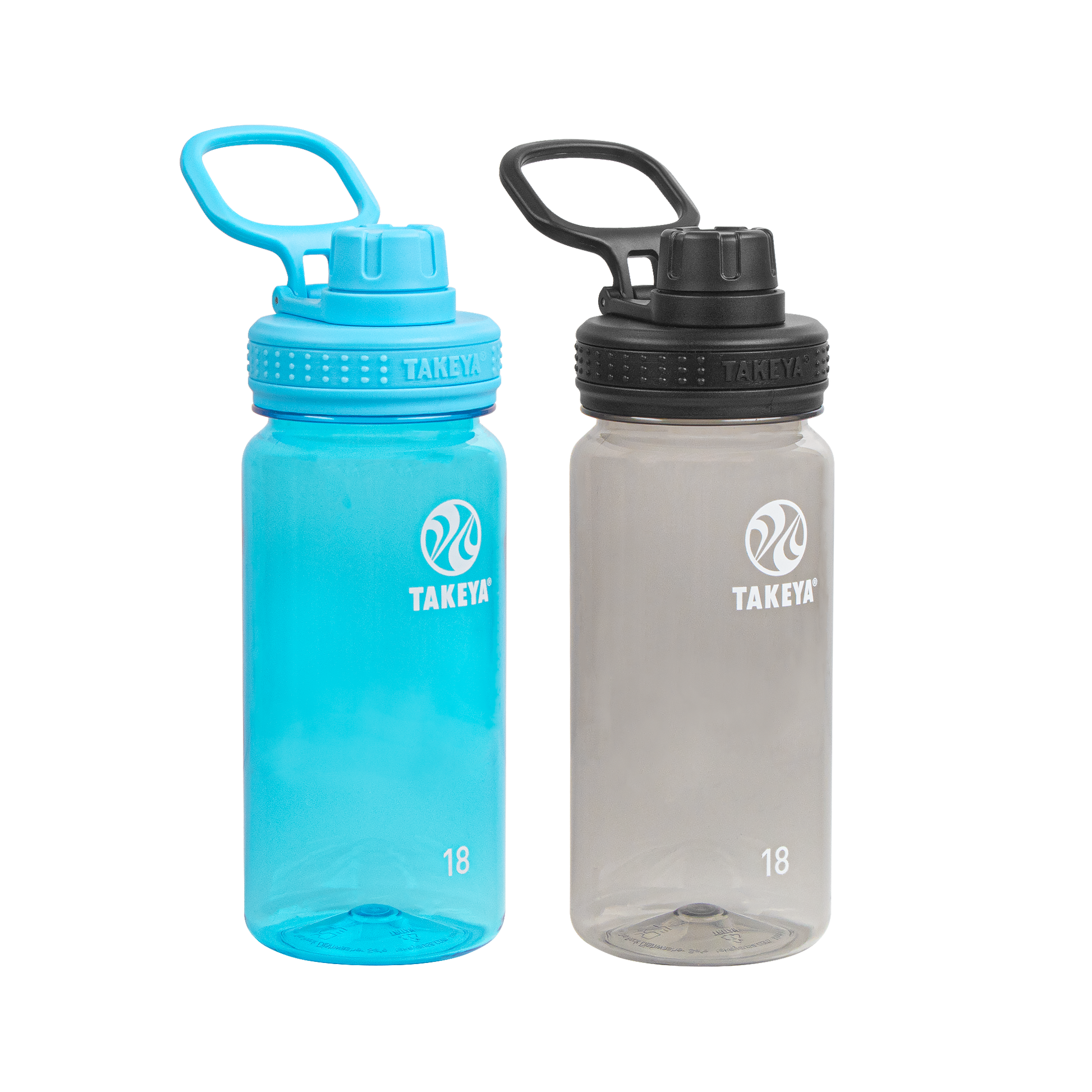tritan-water-bottle-bundle-with-spout-lid-2-pack-t2 51476-Tritan-Spout-18-2pk-BreezyBlue-StormyBlack-Front_1.png