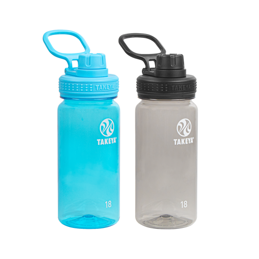 tritan-water-bottle-bundle-with-spout-lid-2-pack-t2 51476-Tritan-Spout-18-2pk-BreezyBlue-StormyBlack-Front_1.png