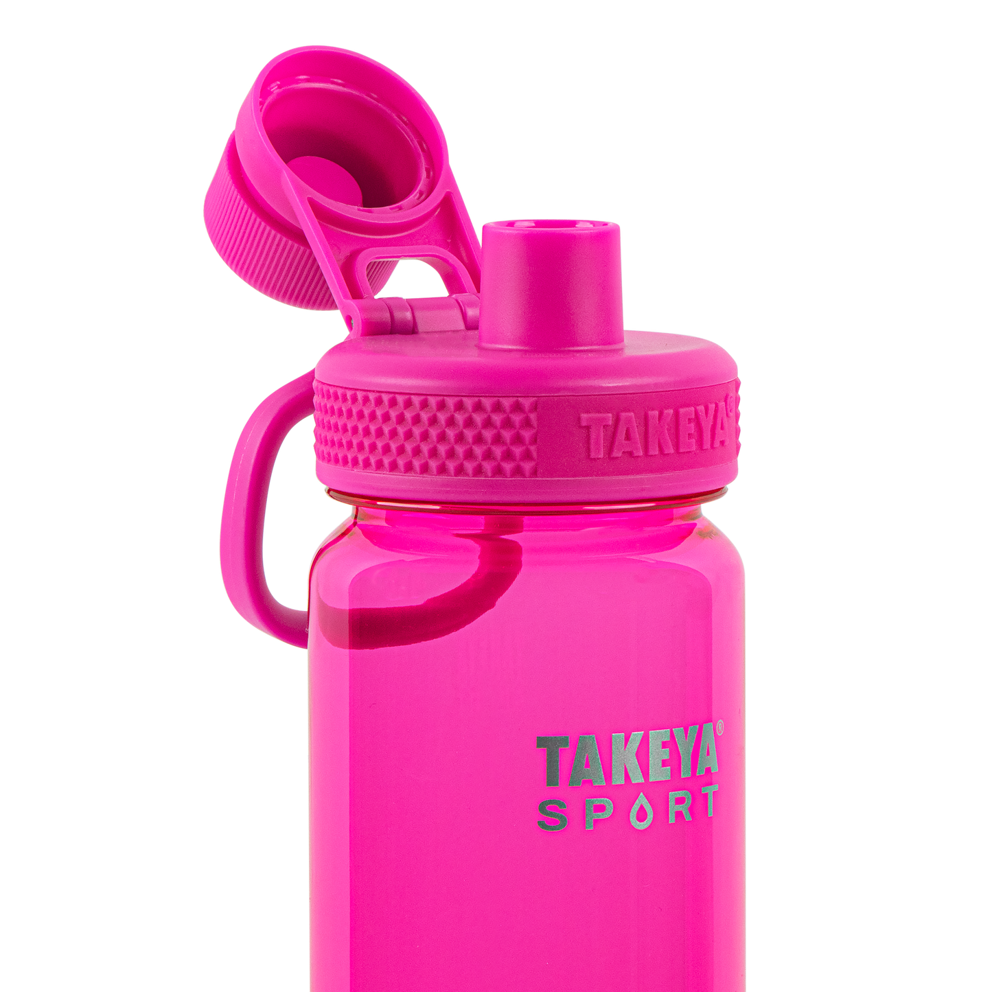 tritan-sport-water-bottle-with-spout-lid-l1 51671-TKS-Tritan-Spout-24-PinkSweep-openlid.png