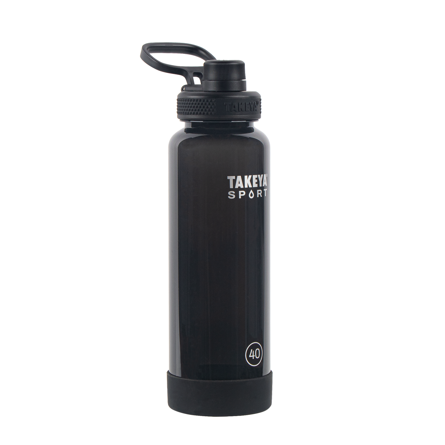 tritan-sport-water-bottle-with-spout-lid-l1 52023-TKS-Tritan-Spout-40-GrandSlamBlack-frontangle.png