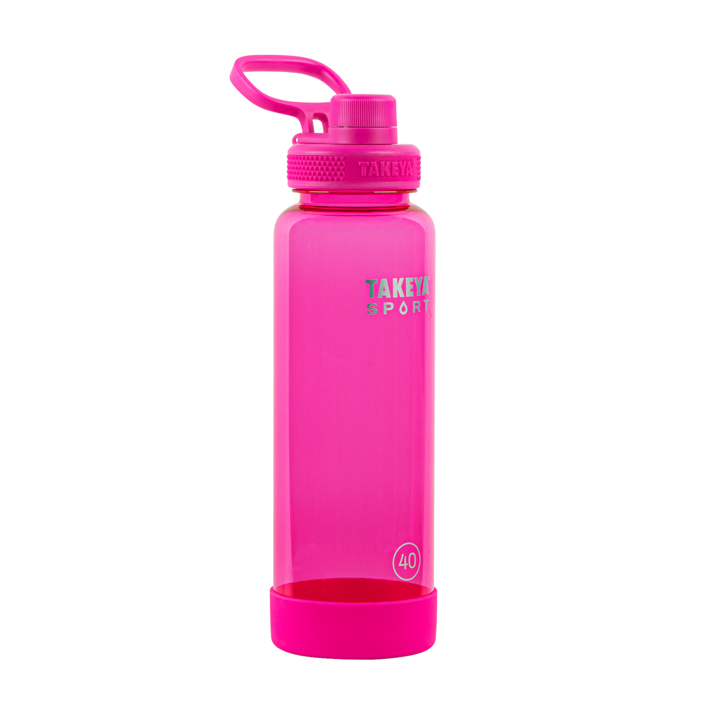 tritan-sport-water-bottle-with-spout-lid-l1 52030-TKS-Tritan-Spout-40-PinkSweep-frontangle.png
