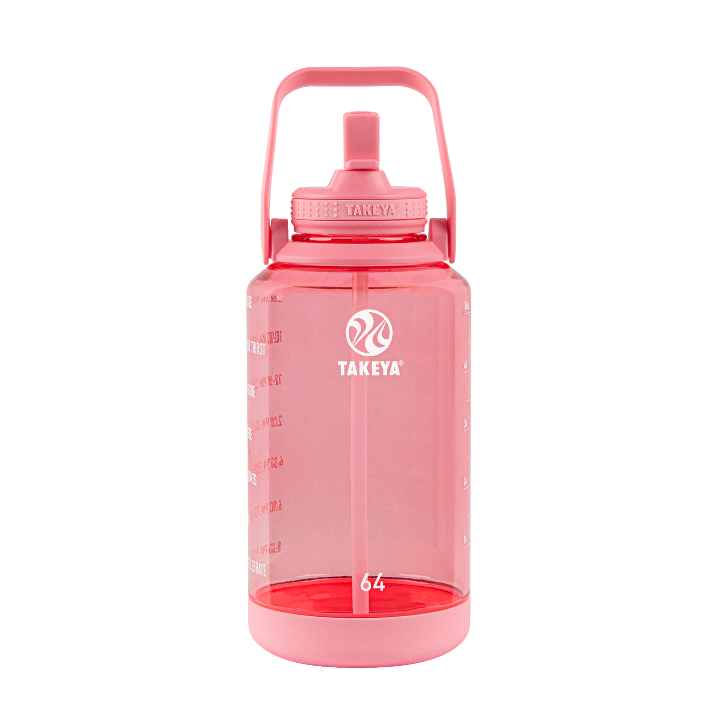 tritan-motivational-water-bottle-with-straw-lid-b5 54143-Tritan-Straw-Motivational-64-FlutterPink-front.png