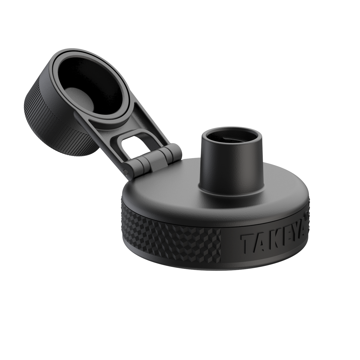 sport-insulated-spout-lid-with-ice-blocker-no-handle-k2 96081-TKS-Spout2-NoHandle-GSBlack-lidopen.png